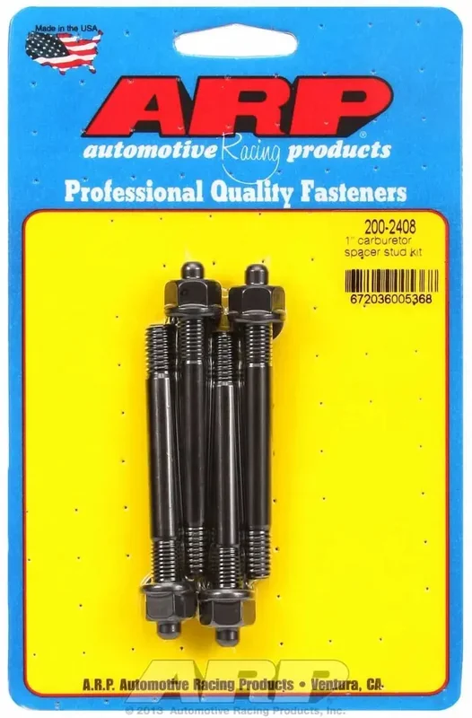 200-2408 ARP Fasteners Carburetor Stud Kit For Use With 1-1/4 Inch