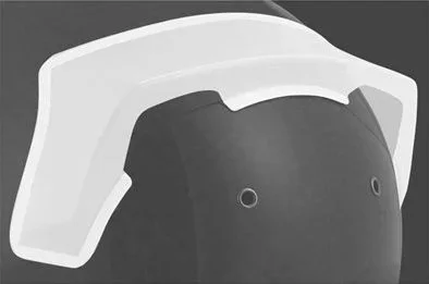 BELL REAR SPOILER – KC7-CMR V14 CLEAR