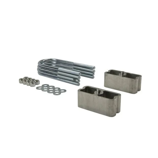 BELLTECH 6100 LOWERING BLOCK KIT Universal 2 in. Rear Lowering Block Kit