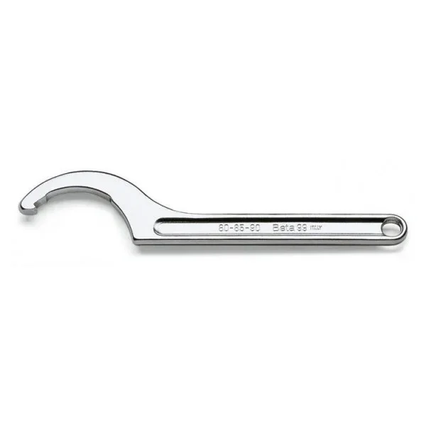 Beta Tools (Article# 99 68-75) 68-75 Fixed-Hook Spanner Wrench with Square Nose – BT 990068