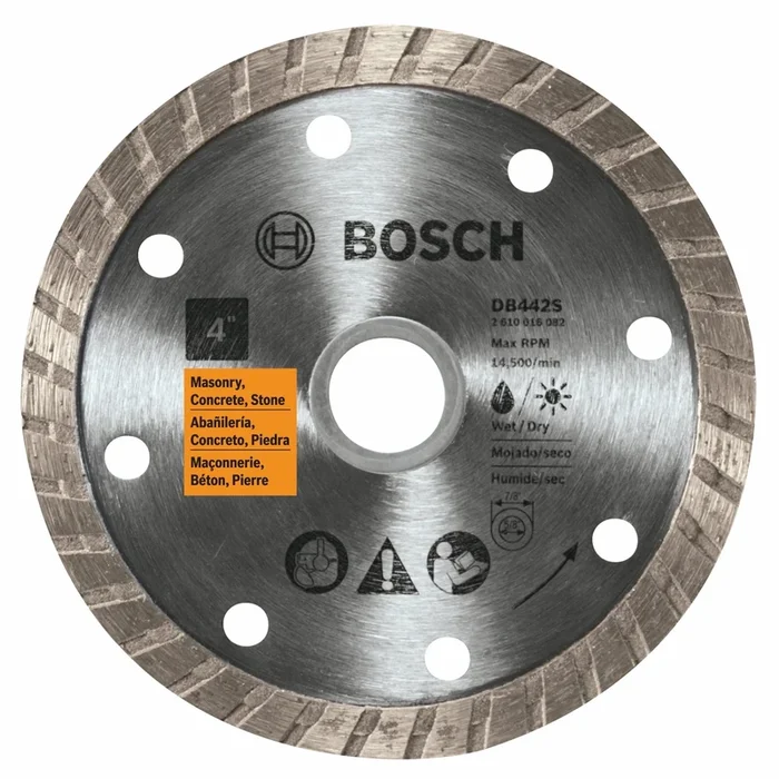 Bosch DB442S 4 ” Turbo Rim Diamond Blade