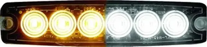 Buyers Prod 8892202 Light Strobe 5-1/8In 6-Led Amber/Cl