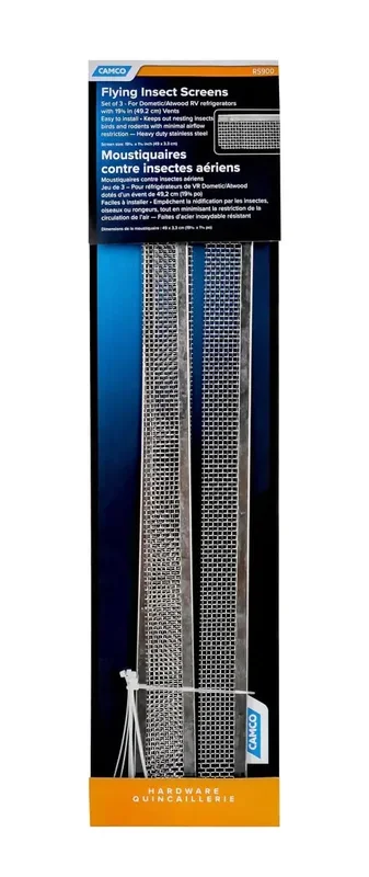 Camco 42157 Insect Screen-Rs900 19-3/8’L 3Pk