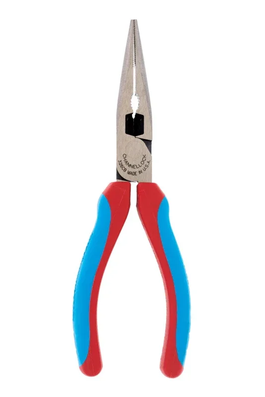 Channellock Code Blue XLT Combination Long Nose Plier with Cutter, 6.54 in – CL 326CB Pliers