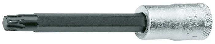 Gedore 3/8 in Long Internal Torx Screwdriver Bit Socket, T45 – GD 1394223