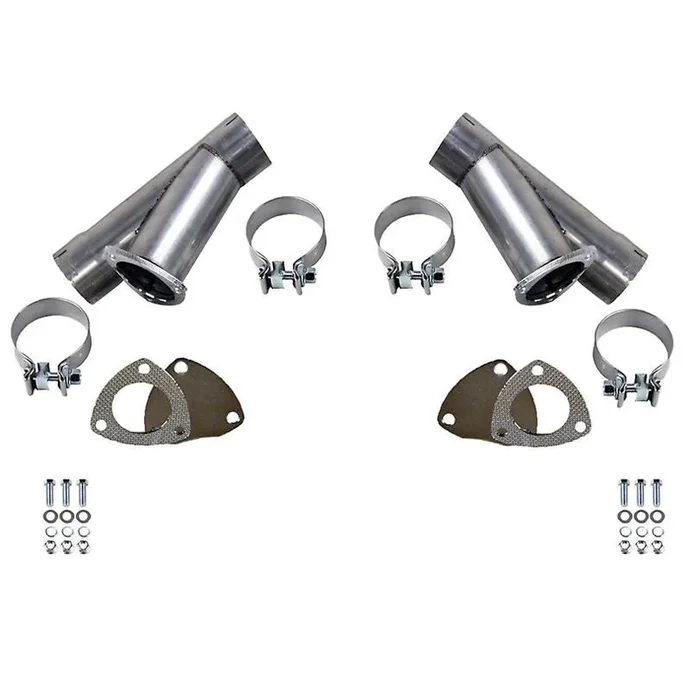 Granatelli Manual Exhaust Cutouts – Stainless Steel – Weld In 306540D