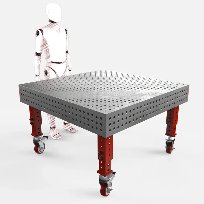 Heavy Duty Welding Table, 4.5′ x 4.5′ (54 ” x 54 “)