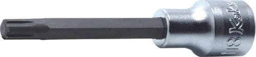 Ko-ken Tools 1/2 Sq. Dr. Bit Socket Ribe-CV M5 Length 100mm
