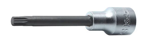 Ko-ken Tools 1/2 Sq. Dr. Bit Socket XZN M5 Triple Square Length 60mm