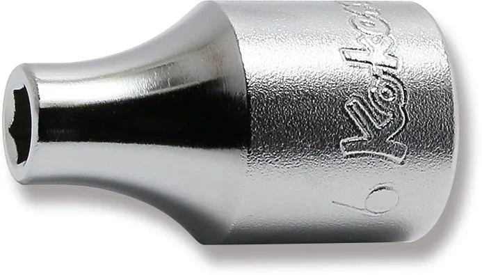 Ko-ken Tools 1/2 Sq. Dr. Chrome Metric 6 Point Socket 6mm