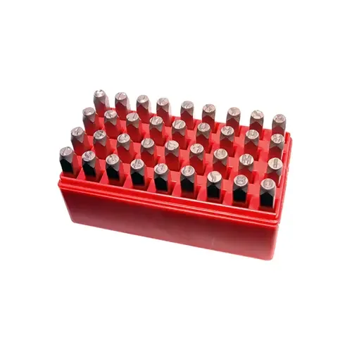 KTI-73400 K Tool International 3/16″ Letter And Number Stamp Set