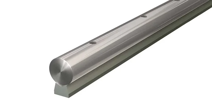 Linear Shaft and Low Support Rail – Carbon Steel – LSG12-012.000-SL (for bolting together) Diameter: 3/4 ” Length: 12 “