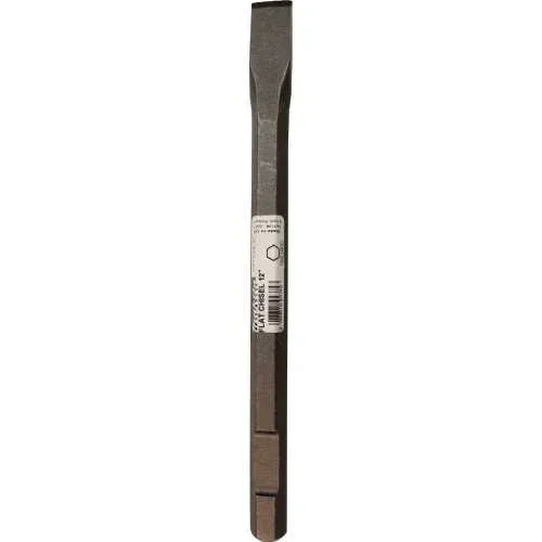 Makita 751224-A 1 ” X 12 ” Flat Chisel, 3/4 ” Hex
