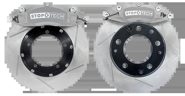 StopTech 84-89 Porsche 911 Level 1 Street Rear BBK with Anodized ST42 Calipers 290×24 Slotted Rotors