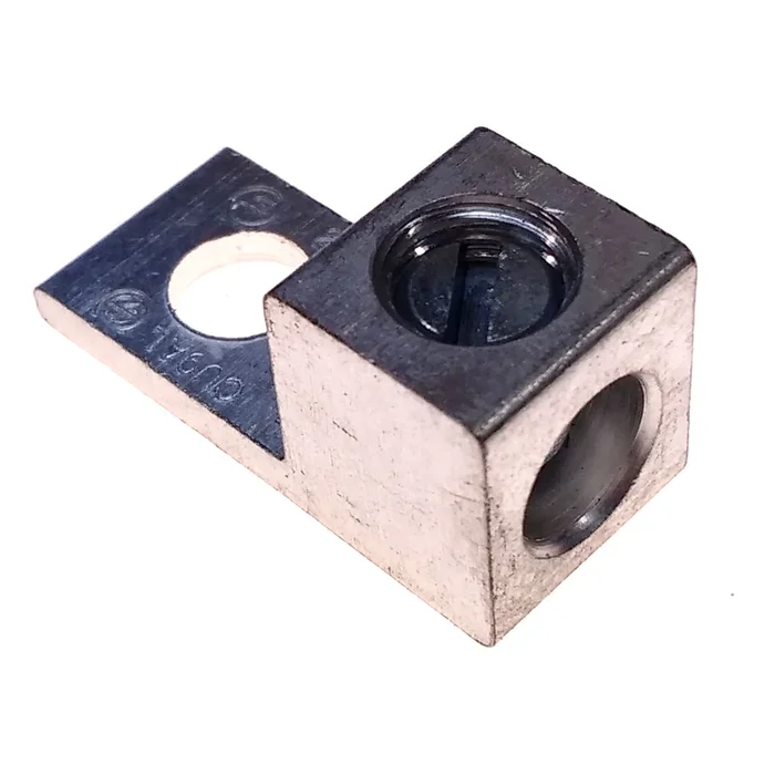 TA-2 #2 Aluminum Terminal, 1/4″ Eye