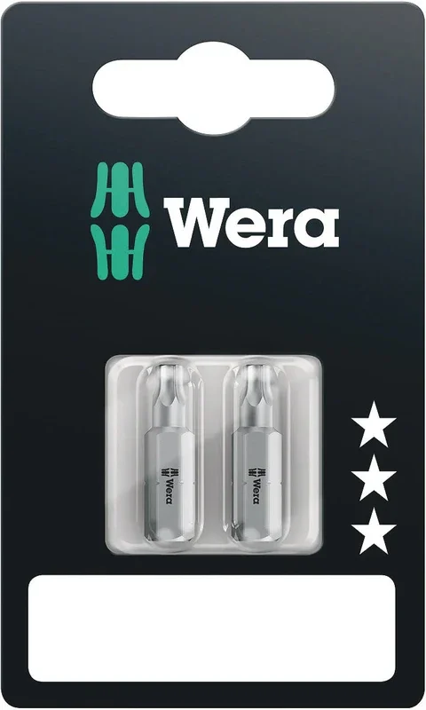 Wera 867/1 Z TX 20 X 25 MM SB BITS ASSORTMENT 05073314001