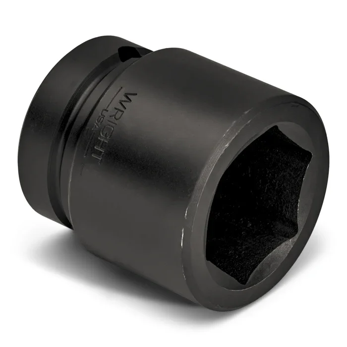 Wright Tool 1 in Drive 6-Point Standard SAE Black Oxide Impact Socket, 1-1/8 in – WT 8836 Socket